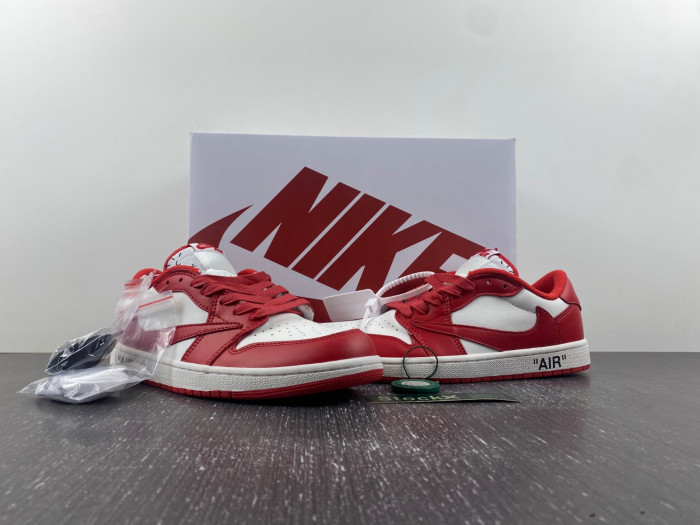 off-white x travis scott x air jordan 1 custom