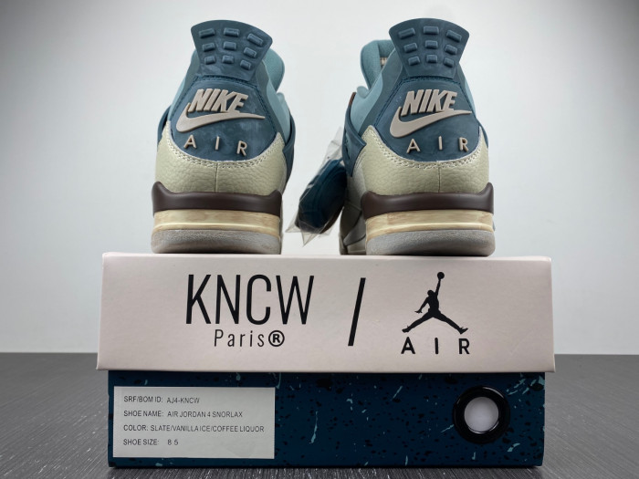 pokémon x air jordan 4 “snorlax custom”