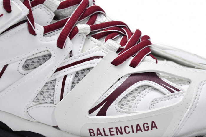 belanciaga Tess S. White Claret Red 542436 W1JH 1915