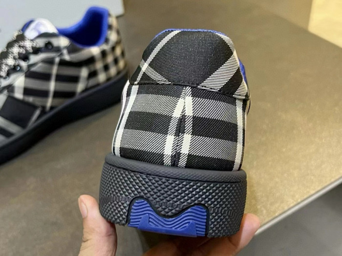 Bur*berry Check Terrace Sneakers BBR--3006
