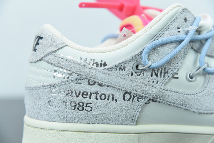ow x dunk low 