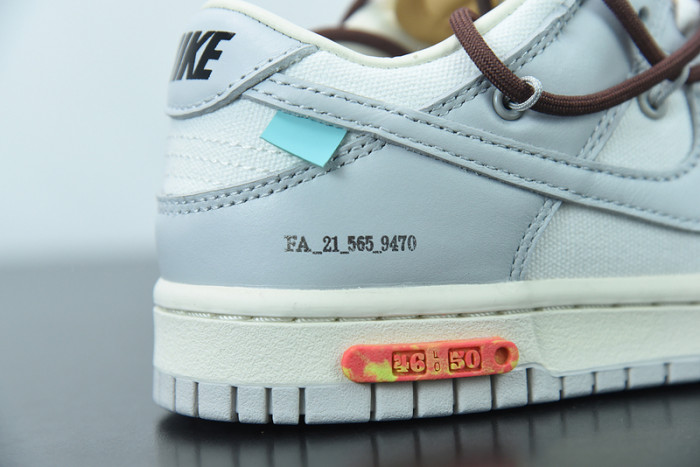 ow x dunk low 