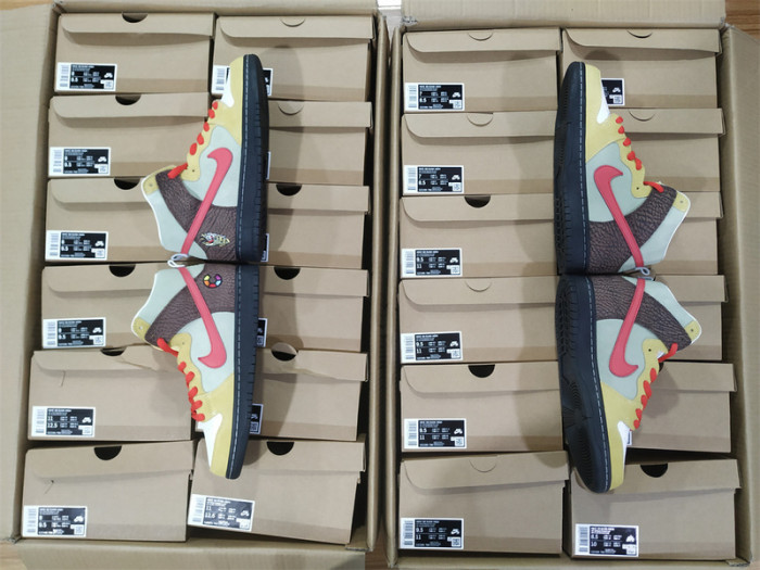 nike sb dunk high color skates kebab and destroy cz2205-700