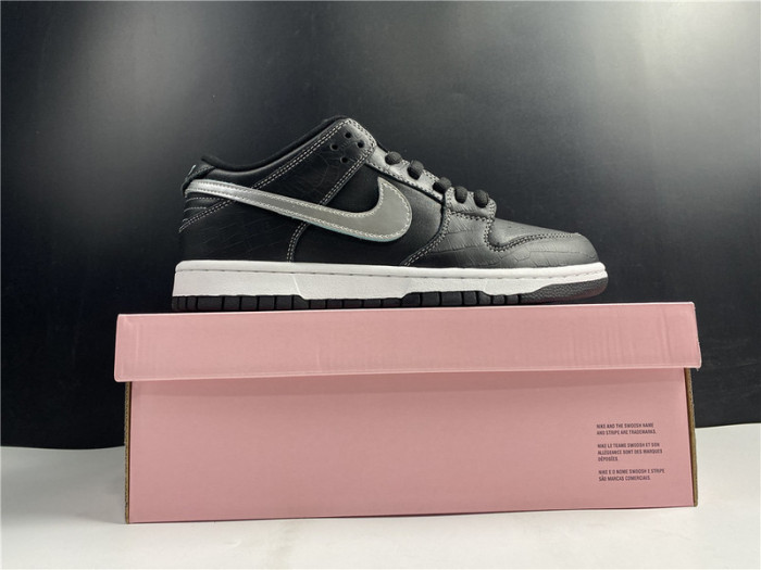 nike sb dunk low Di*m*nd s*pply co black Di*m*nd bv1310-001