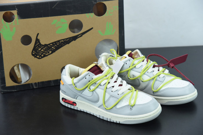 ow x dunk low 