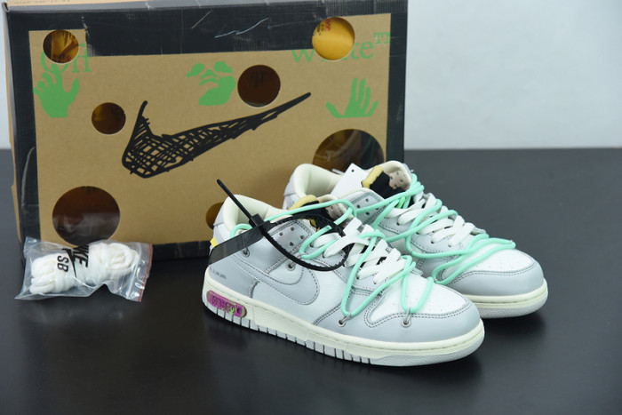 ow x dunk low 