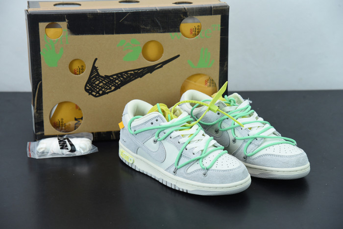 ow x dunk low 