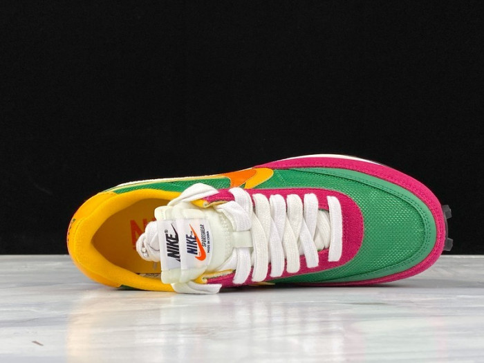 nike ld waffle sacai pine green - bv0073-301