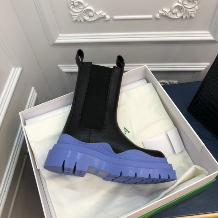 Botteg*Venta Tire Leather Ankle boots
