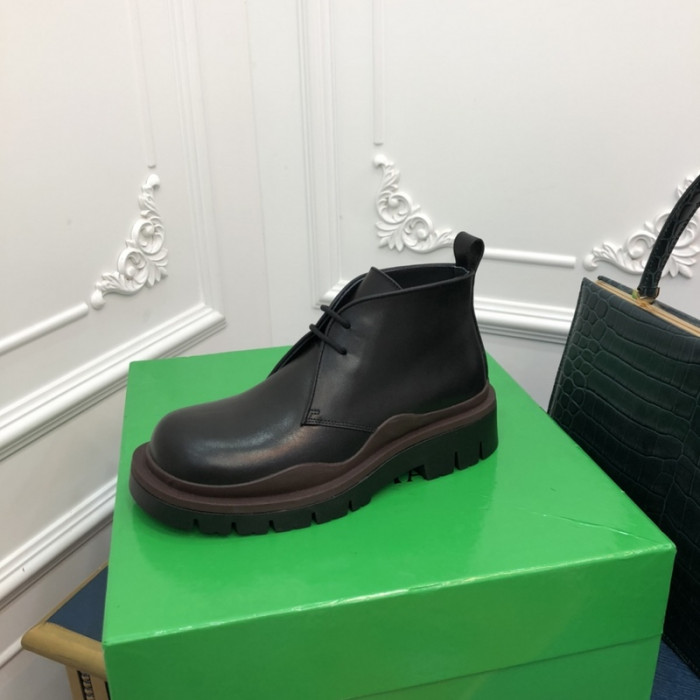 Botteg*Venta Tire Leather Ankle boots