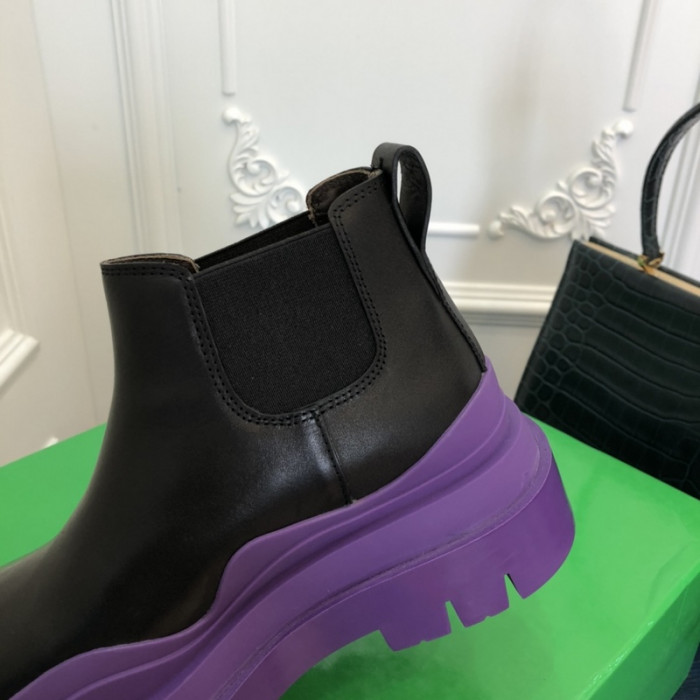 Botteg*Venta Tire Leather Ankle boots