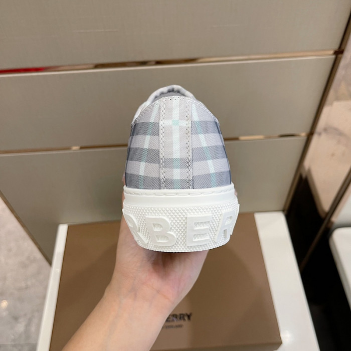Bur*berry Vintage Check Cotton Sneakers