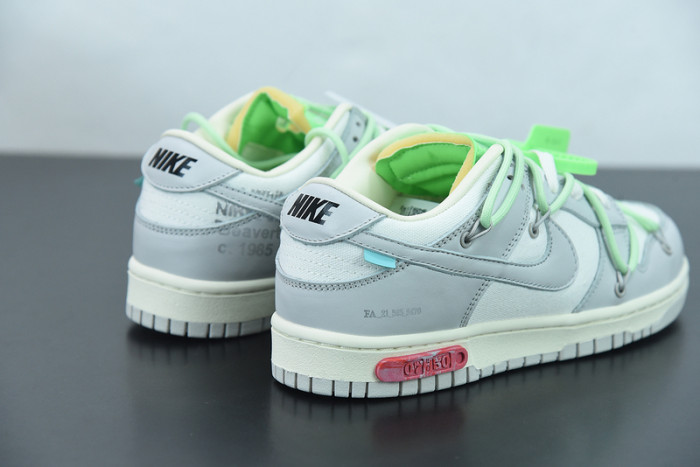 ow x dunk low 
