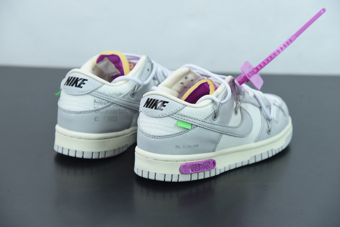 ow x dunk low 
