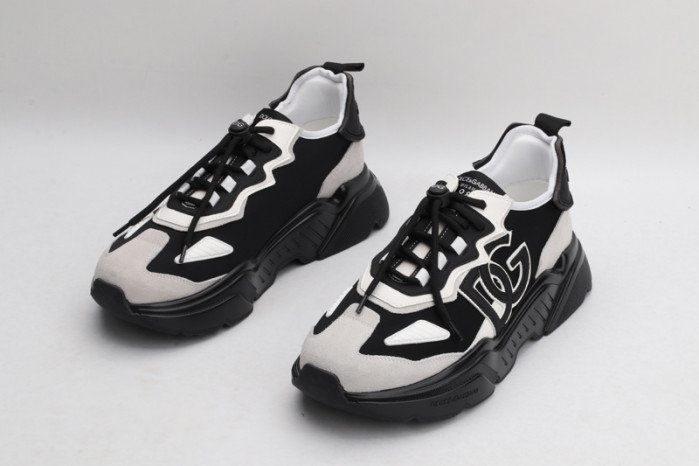 mixed-material daymaster sneakers