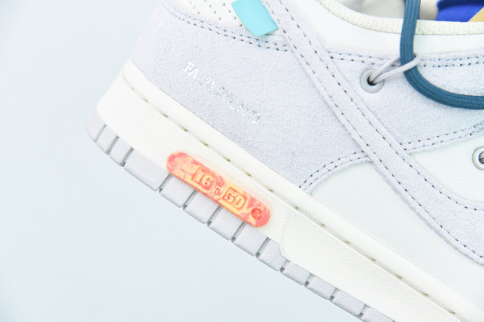 ow x dunk low 