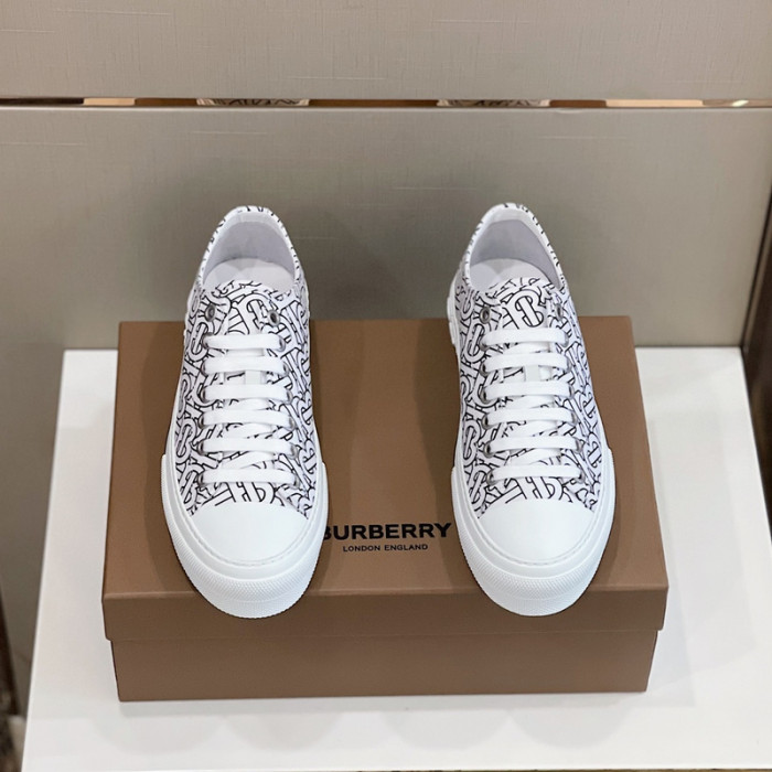 Bur*berry Vintage Check Cotton Sneakers