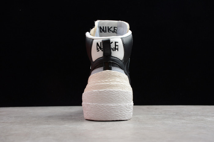 nike blazer mid sacai black grey bv0072-002