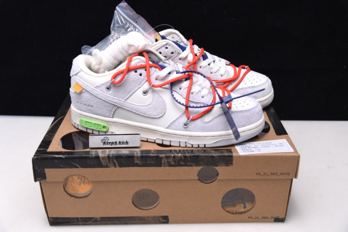 ow x dunk low 